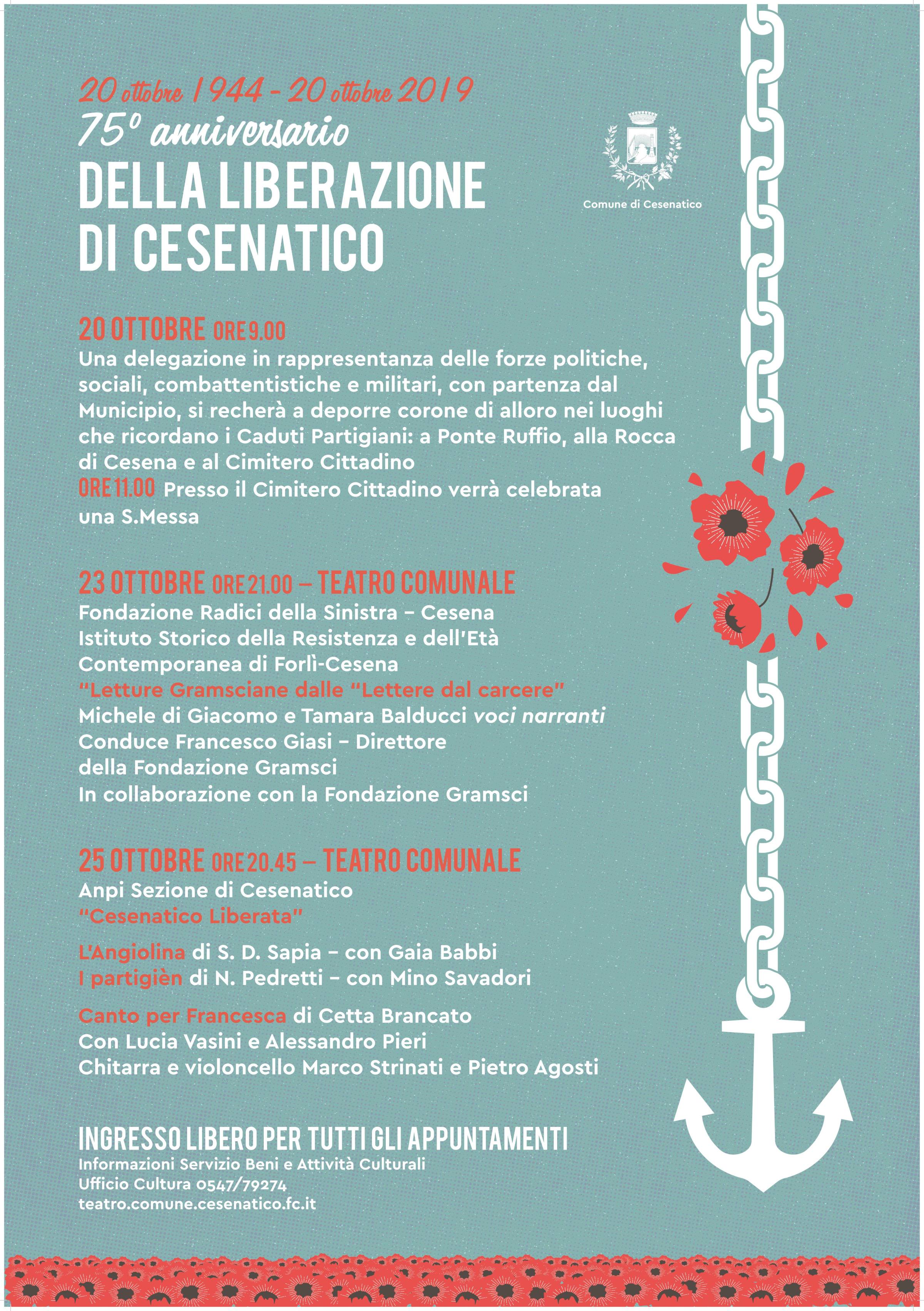 75° Anniversario della Liberazione di Cesenatico